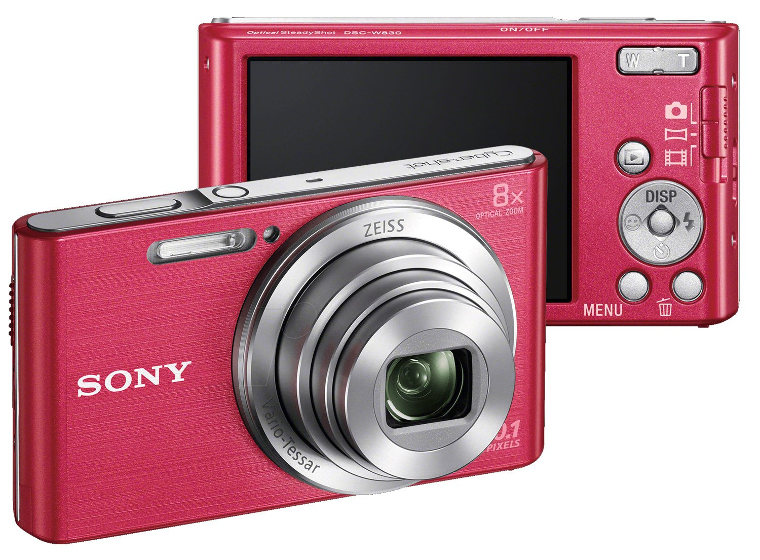 Sony DSC-W830 Cyber-shot Digital Camera (Silver) at Hunts Photo & Video